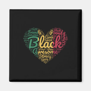 Valentinstag Juneteenth Black History Month Prou Magnet
