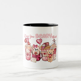 Valentinstag Kaffee 2024 in Liebe u Zweifarbige Tasse