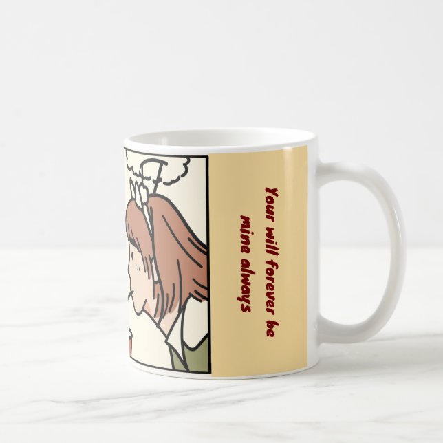 Valentinstag Kaffeetasse (Rechts)