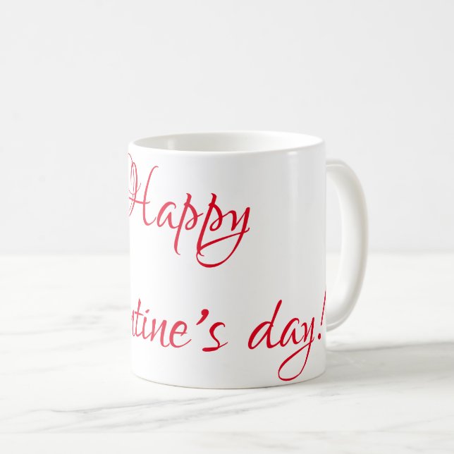 Valentinstag Kaffeetasse (VorderseiteRechts)