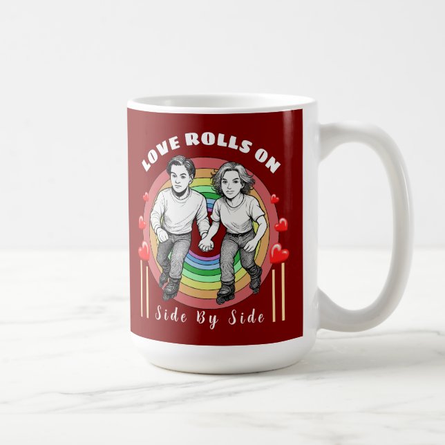 Valentinstag Kaffeetasse (Rechts)