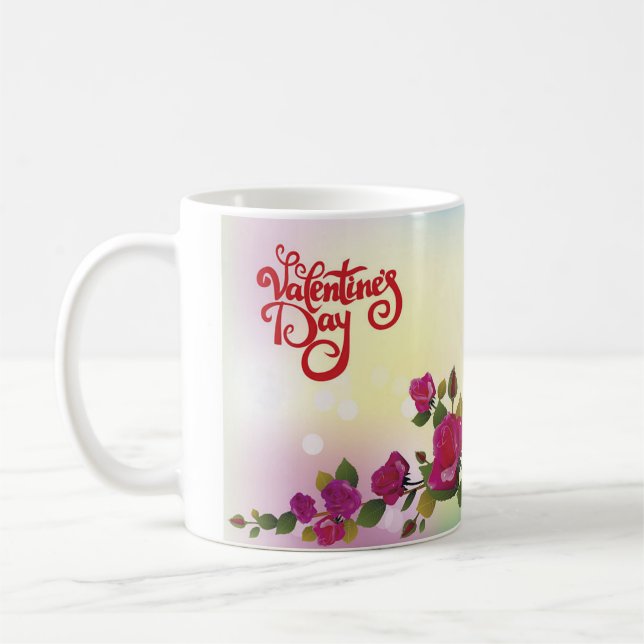 Valentinstag Kaffeetasse (Links)