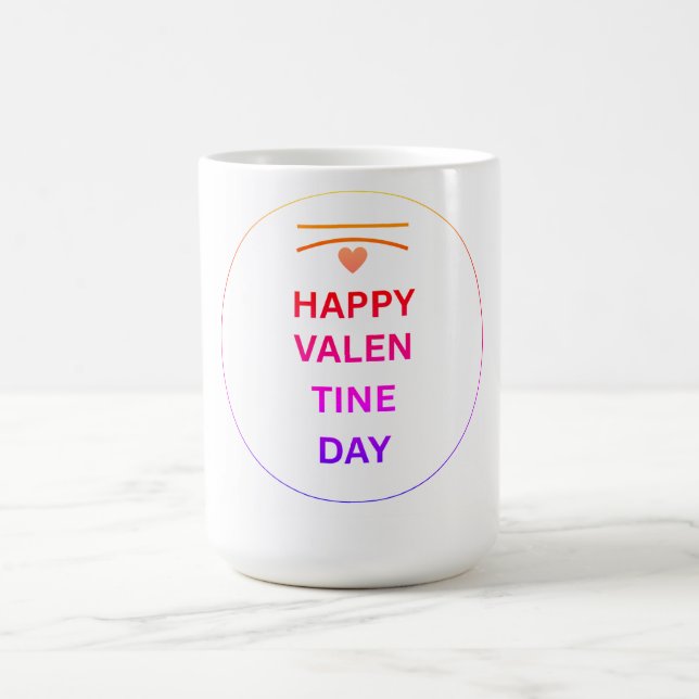 VALENTINSTAG KAFFEETASSE (Mittel)