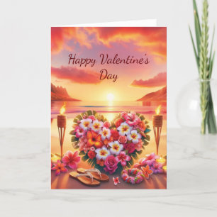 Valentinstag-Karte Dankeskarte