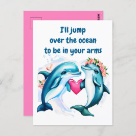 Valentinstag-Karte der niedlichen Liebe Postkarte