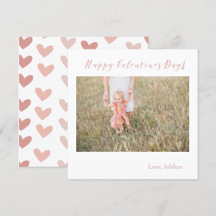 Valentinstag-Karte des benutzerdefinierten Fotos Einladung