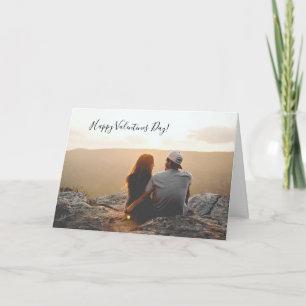 Valentinstag-Karte des Personalisierten Fotos Einladung