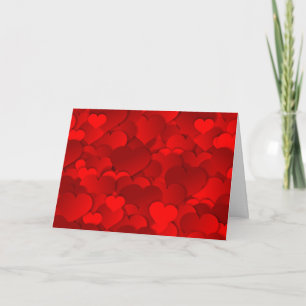 Valentinstag-Karte des Schneefalls Feiertagskarte