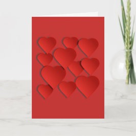 Valentinstag-Karte Feiertagskarte
