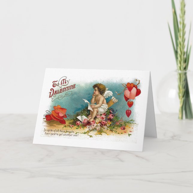 Valentinstag-Karte Feiertagskarte (Vorderseite)