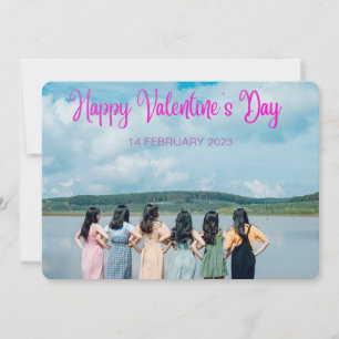 Valentinstag-Karte Feiertagskarte