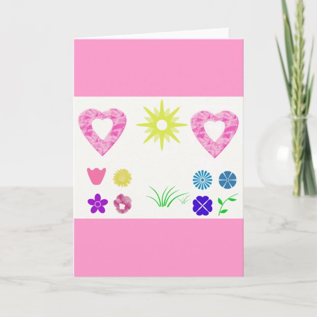Valentinstag-Karte Feiertagskarte (Vorderseite)