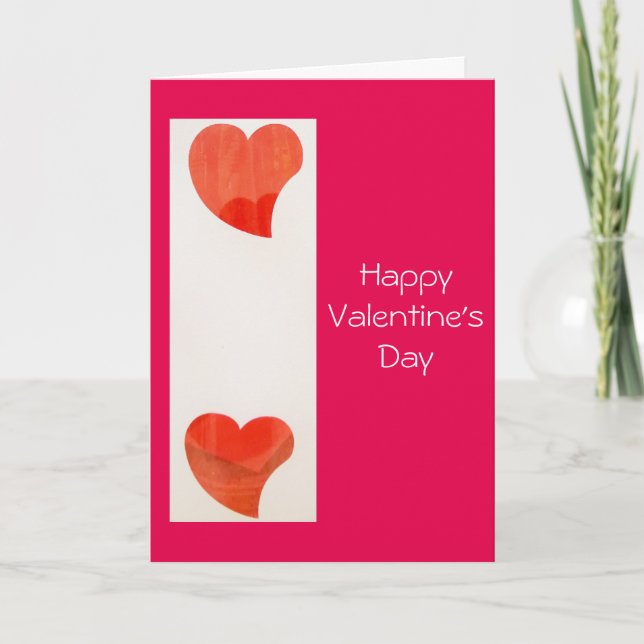 Valentinstag-Karte Feiertagskarte (Vorderseite)