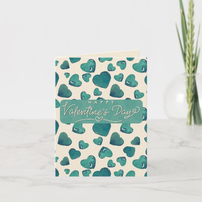 Valentinstag-Karte Feiertagskarte (Vorderseite)