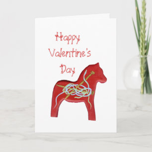 Valentinstag-Karte Feiertagskarte