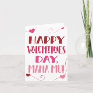 Valentinstag-Karte für Mana Mu Karte