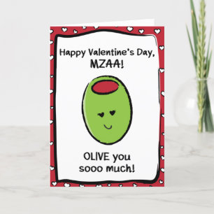 Valentinstag-Karte für Mzaa Karte