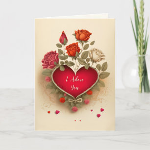 Valentinstag-Karte - Ich bewundere Sie Feiertagskarte