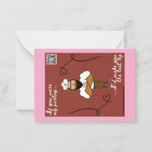 Valentinstag-Karte Nr. 3 Mitteilungskarte