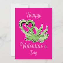 Valentinstag-Karten-Drachen-Liebhaber Schwanz des
