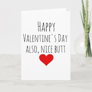 VALENTINSTAG-KARTEN-FREUND LUSTIG FÜR IHN FEIERTAGSKARTE