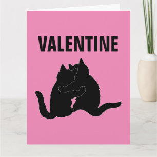 VALENTINSTAG-KATZE GRUßKARTEN, ALLE 9 LEBEN KARTE