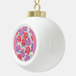 Valentinstag Keramik Kugel-Ornament