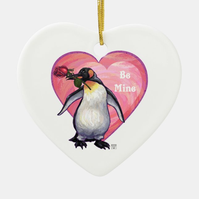 Valentinstag Keramikornament (Vorne)