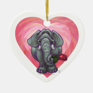 Valentinstag Keramikornament