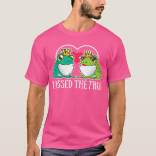 Valentinstag Kernästhetik Ich küsste die T-Shirt