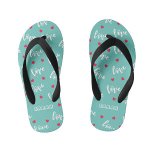 Valentinstag Kid's Flip Flops