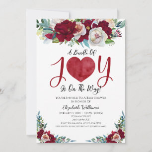 Valentinstag Kinderdusche Einladung