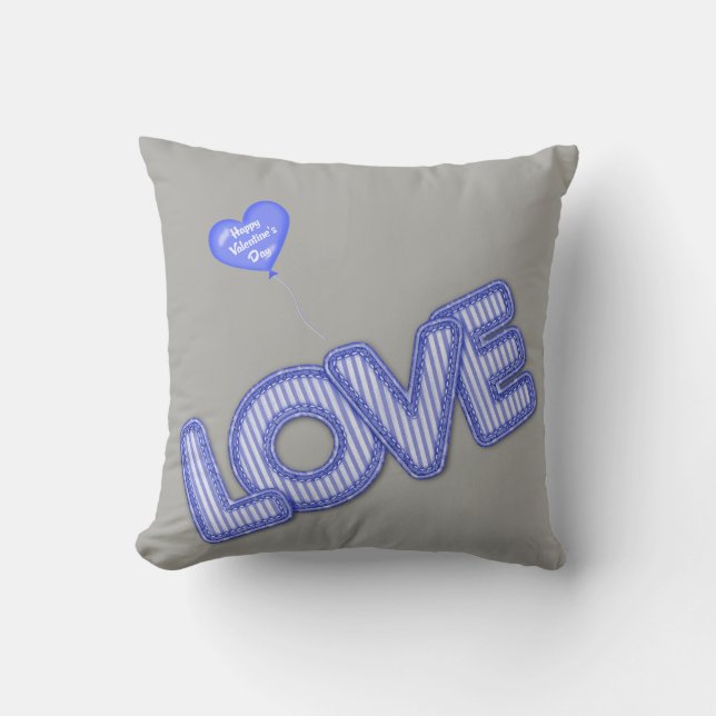 Valentinstag Kissen (Vorderseite)