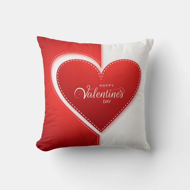 Valentinstag Kissen (Vorderseite)