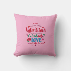 "Valentinstag Kissen - Feiern Sie die Liebe in