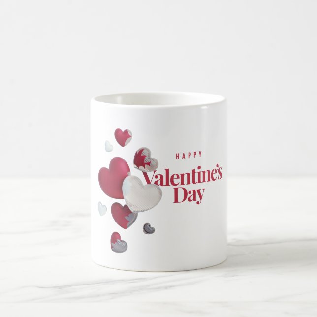Valentinstag Klassischer Becher, 11 oz Kaffeetasse (Mittel)