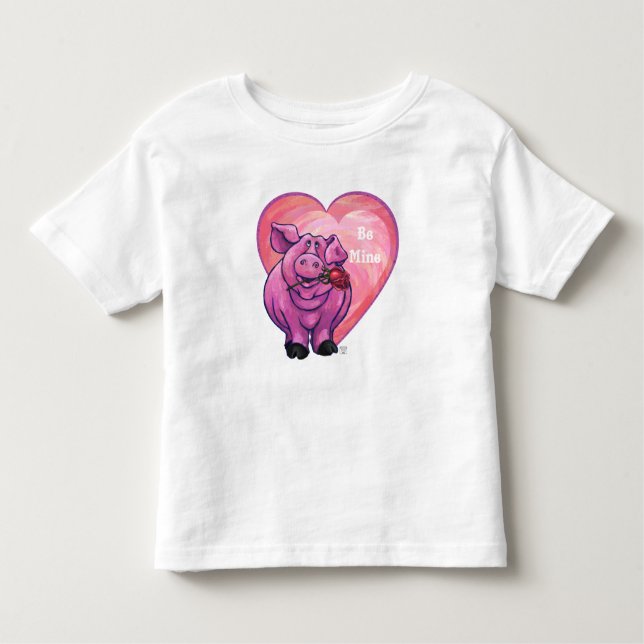 Valentinstag Kleinkind T-shirt (Vorderseite)