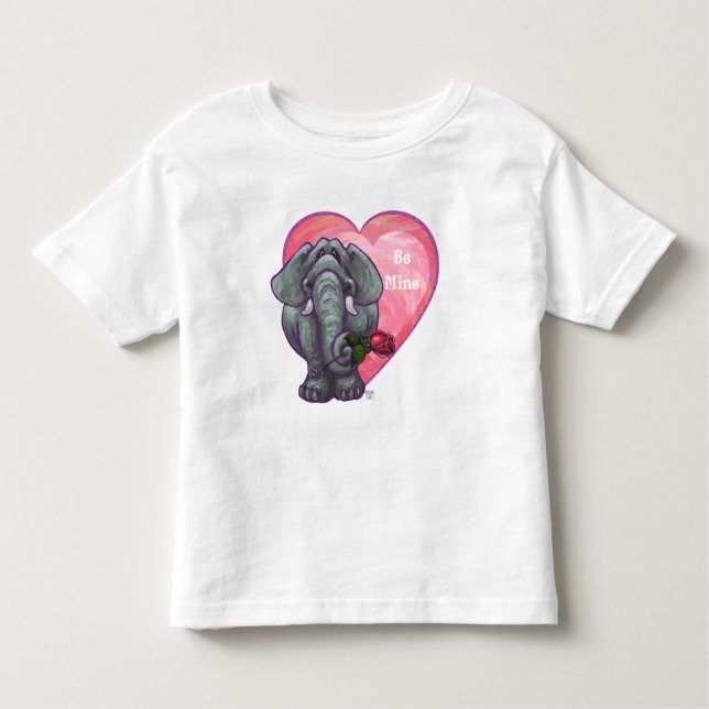 Valentinstag Kleinkind T-shirt (Vorderseite)