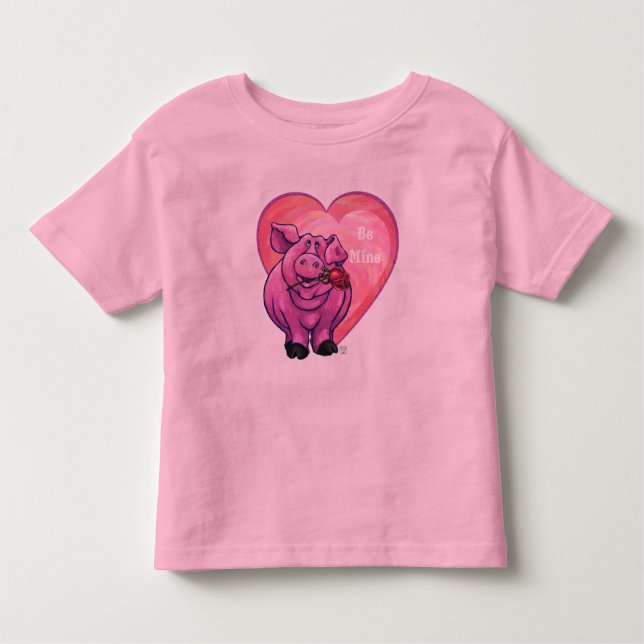 Valentinstag Kleinkind T-shirt (Vorderseite)
