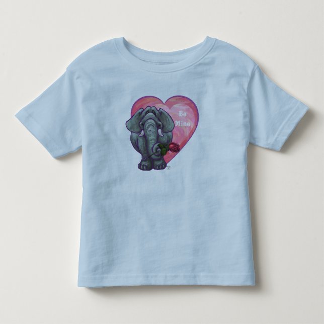 Valentinstag Kleinkind T-shirt (Vorderseite)