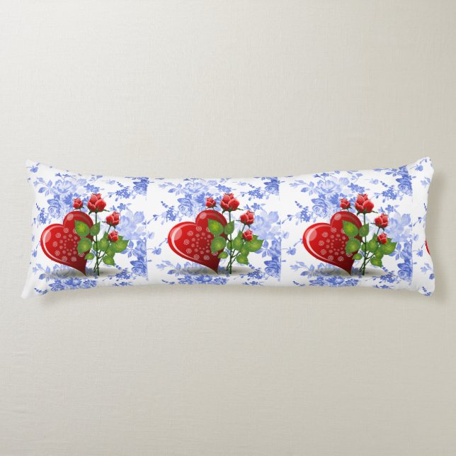 Valentinstag Körperpilz Seitenschläferkissen (Vorderseite)