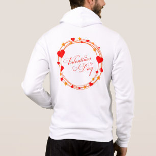 Valentinstag-Kreisdesign-25695 Hoodie