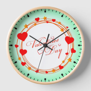 Valentinstag-Kreisdesign-25695 Uhr