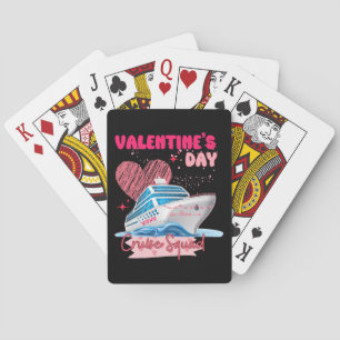 Valentinstag Kreuzfahrt Squad Vacation Group Match Spielkarten