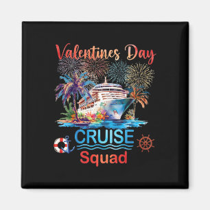 Valentinstag-Kreuzfahrt-Truppe 2026 Pauschalreise  Magnet