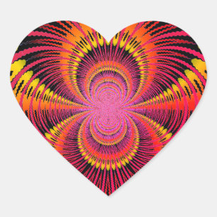 Valentinstag kühl Herz-Aufkleber