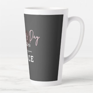 Valentinstag-Latte-Mug Milchtasse