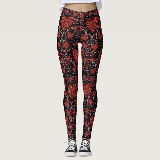 VALENTINSTAG LEGGINGS (Vorderseite)
