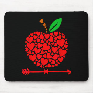 Valentinstag-Lehrer-Herzen-Liebe-Lehren-Frauen-Män Mousepad