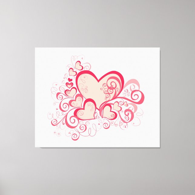 Valentinstag Leinwand (Vorderseite)